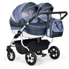 Универсальная коляска для двойни Indigo Duo18 (2 в 1), 46