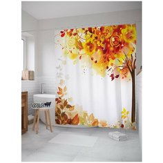 Штора для ванной JoyArty Расцвет фантазии 180х200 (sc-3991)