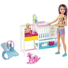 Кукла Barbie Скиппер и малыши, GFL38