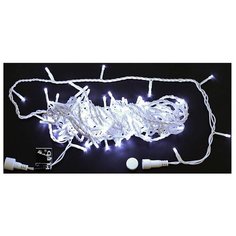 Гирлянда Rich LED Нить RL-S10CF-220V-W, 1000 см, 100 ламп, белые диоды/белый провод