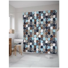 Штора для ванной JoyArty Цветные чудеса 180х200 (sc-20797)