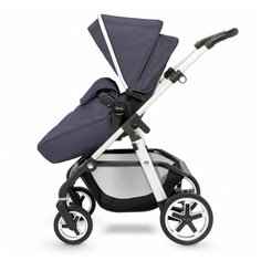 Универсальная коляска Silver Cross Horizon Go (2 в 1), midnight, цвет шасси: белый