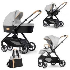 Универсальная коляска Esspero Traveler + сумка (3 в 1), grey