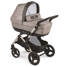 Универсальная коляска CAM Dinamico Up Smart (3 в 1), 915 optical bege, цвет шасси: бежевый