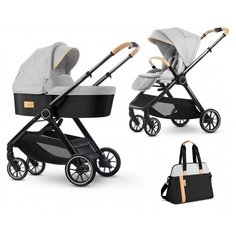 Универсальная коляска Esspero Traveler + сумка (2 в 1), grey