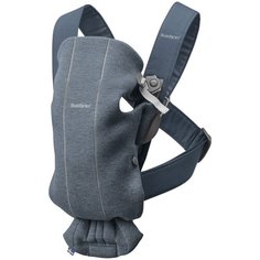 Рюкзак-переноска BabyBjorn Mini 3D Jersey, Dove blue