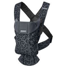 Рюкзак-переноска BabyBjorn Mini 3D Mesh, Anthracite/Leopard