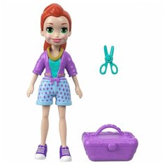 Мини-кукла Polly Pocket Милая Лайла с сумкой, FTP71