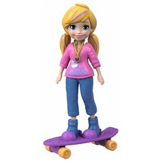 Кукла Polly Pocket Полли на скейте, FTP68