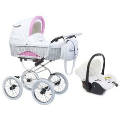 Коляска для новорожденных Reindeer Prestige Wiklina (люлька + автокресло), W3