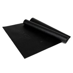 Коврик для фитнеса и йоги ICAN IYM-101, PVC, 173x61x0,3 см, черный