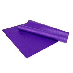 Коврик для фитнеса и йоги ICAN IYM-101, PVC, 173x61x0,3 см, фиолетовый