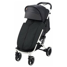 Прогулочная коляска Dearest 818 Plus White Black (Yoya Max Premium Set) с накидкой на ножки