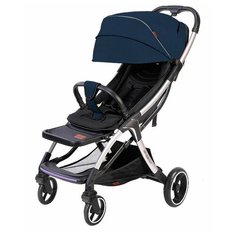 Прогулочная коляска Dearest A10 Silver Premium Set Dark Blue