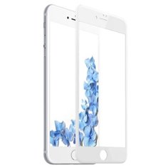 Полноэкранное защитное стекло для телефона Apple iPhone 7, iPhone 8 и iPhone SE 2020г / Ударопрочное стекло на смартфон Эпл Айфон 7, Айфон 8 и Айфон СЕ 2020г / Закаленное стекло с олеофобным покрытием на весь экран / Full Glue Premium Glass от 3D до 2 Pastila