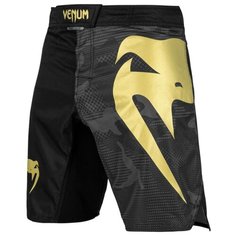 Шорты мужские для ММА Venum Light 3.0 Fightshorts - Gold/Black золотой полиэстер VENUM-03615-449-S размер S