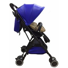 Коляска прогулочная (синий/черный/бежевый) Baby Style
