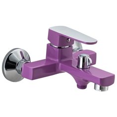 Смеситель для ванны EKKO E32302 однорычажный (фиолетовый) ЕККО