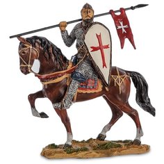 WS-818 Статуэтка Конный рыцарь крестоносец Veronese