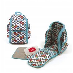 Сумка-рюкзак для мамы FisherPrice, модель в крапинку