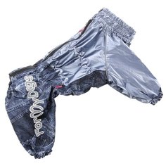 FOR MY DOGS дождевик для собак графит для мальчиков 400SS-2019 M (B3)