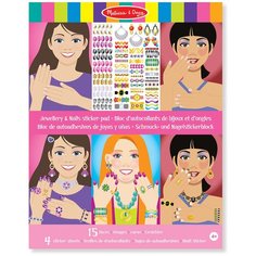Melissa&Doug,"Творчество" Н-р стикеров"Сверкающий набор"