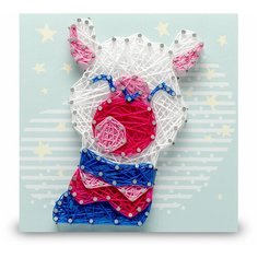 Набор для творчества Стринг Арт. Альпака String Art Lab