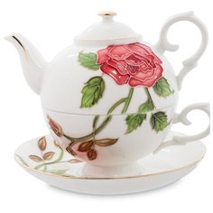 JS-16 Чайный набор Золотая Роза Рафаэлло (Pavone)