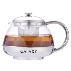 GALAXY Чайник заварочный GL 9350 500 мл, серебристый