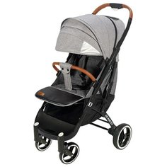 Прогулочная коляска Dearest Pro (Yoya Plus Pro), серый/черная рама , цвет шасси: черный