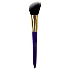 Кисть Beautydrugs Makeup Brush для макияжа лица F4 золотистый/фиолетовый