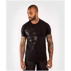 Футболка мужская VENUM GIANT T-SHIRT - MATTE/BLACK цвет черный размер S