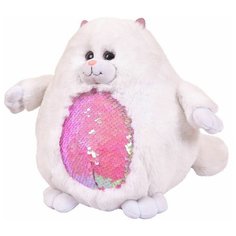 Мягкая игрушка ABtoys Кошка с пайетками 20 см
