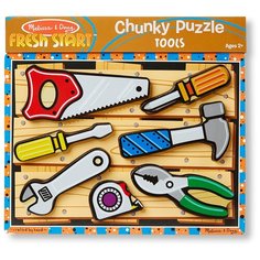Рамка-вкладыш Melissa & Doug Инструменты (3731), 7 дет.