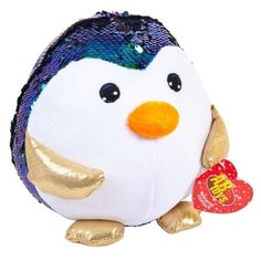 Мягкая игрушка ABtoys Пингвин с пайетками 18 см