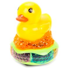 Развивающая игрушка Наша игрушка Утенок-танцор Y4727127, желтый