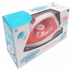 Утюг ABtoys Помогаю маме PT-01227 красный/белый