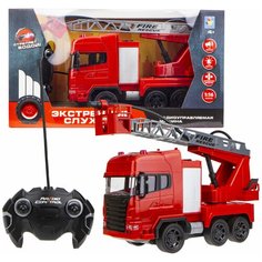 Пожарный автомобиль 1 TOY Экстренные службы (Т17670) 1:16