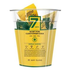 MAY ISLAND Скраб для лица 7 Days Secret Pore Clear Powder Scrub 5 г 12 шт.