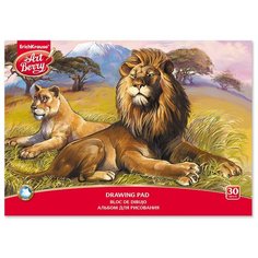 Альбом для рисования ErichKrause ArtBerry Саванна 29.7 х 21 см (A4), 120 г/м², 30 л.