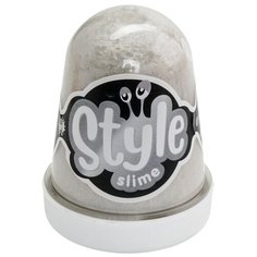 Лизун LORI Style Slime блестящий с ароматом тутти-фрутти серебро