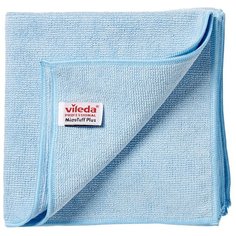 Салфетка Vileda Professional МикроТафф Плюс 5 шт, голубой