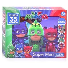 Пазл Origami Super Maxi Герои в масках Бесстрашный Грег + наклейки (04061), 35 дет.
