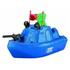 Катер Форма Патриот с солдатиком (С-44-Ф), синий