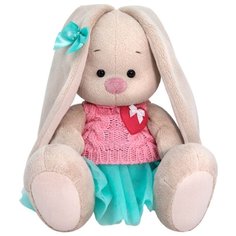 Мягкая игрушка Зайка Ми в юбке и вязаном жилете 18 см