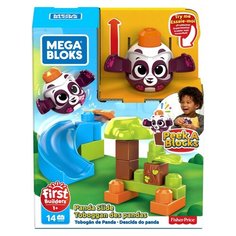 Конструктор Mega Bloks First Builders GKX68 Горки - Панда