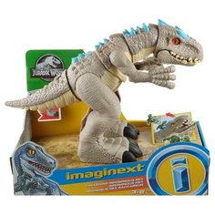 Робот Imaginext Jurassic World Индоминус Рекс GMR16 серый