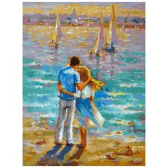 Белоснежка Картина по номерам "Влюбленные" 30*40 см (373-AS)