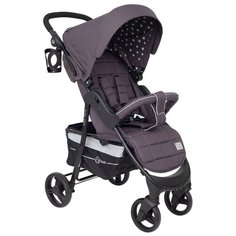 Прогулочная коляска RANT Kira Star 2021, moon grey, цвет шасси: черный РАНТ