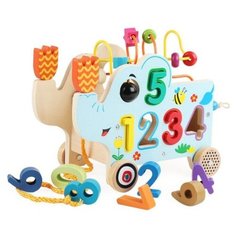 Каталка-сортер Наша Игрушка лабиринт "Слон", 5 цифр (zxl2019100904-19А)